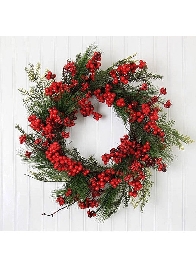 GREENTIME 16 Pack Artificial Red Berry Stems Holly for Christmas Tree Decorations for New Year's Eve Decor, Holiday and Home Crafts - Image 5