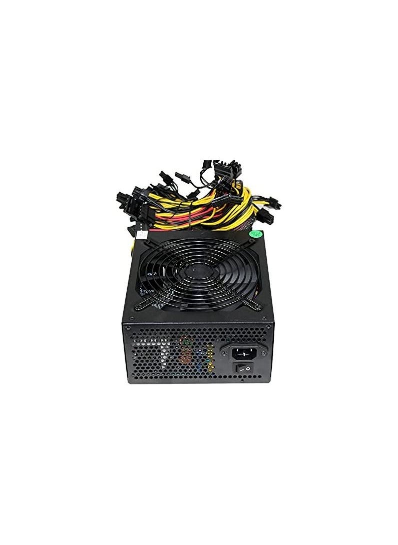 Generic - ZUMAX 1850W ATX NonModular Mining PC Power Supply Supports 8 Graphics Card 180-270V Power Supply BTC Rig Gaming Mining Support Machine - Image 1