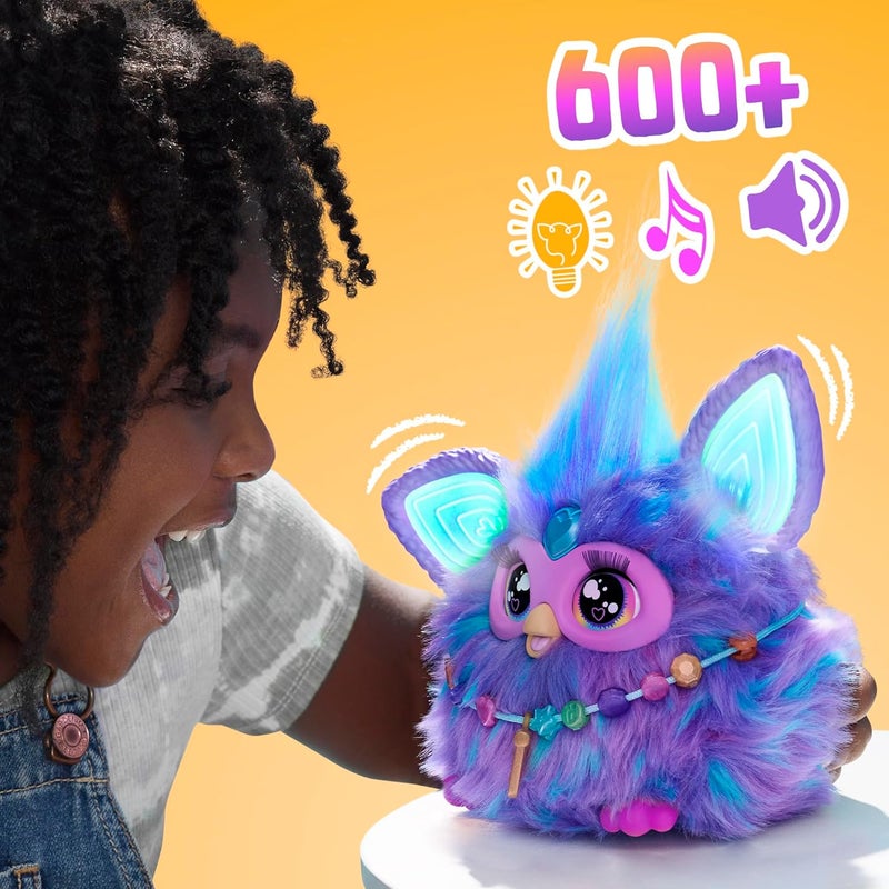 Furby Hasbro Violet, Interactive Plush Toy - Image 4