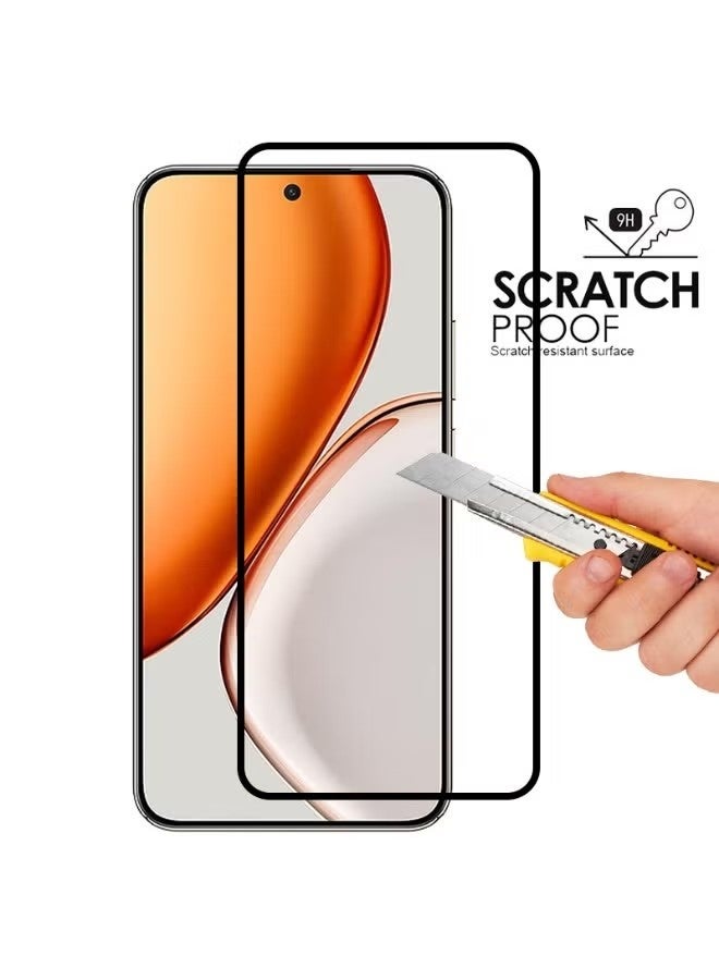 واقي شاشة وكاميرا 2 في 1 لهاتف Honor X9d 5G - درع شفاف عالي التغطية لحماية كاملة من الخدوش والصدمات - Image 4