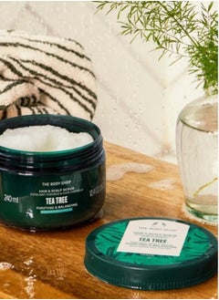 THE BODY SHOP Tea Tree Purifying & Balancing Hair & Scalp Scrub 240ml  - Image 4