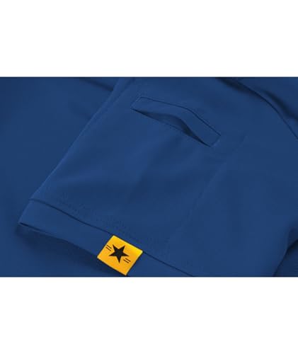 ZITY 4 Pack Mens Polo Shirt Short Sleeve Sports Golf Tennis T-Shirt Athletic Collared Tactical Shirts - Image 3