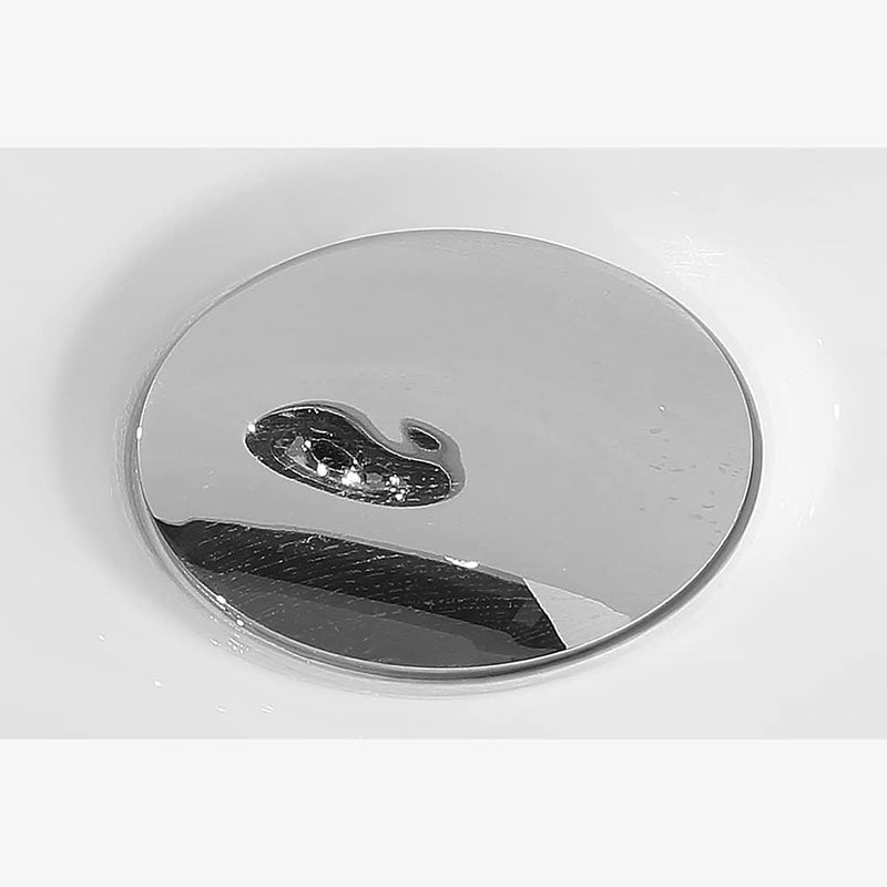 MIVOX MIVOX Acrylic Massage Bathtub Bubble Bath and Filler System Rectangle Hydro Massage Tub with Right Side Drain Freestanding Bathtub Touch Control Panel bathtub - Image 5