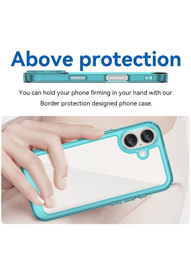 إيروريكس جراب لهاتف iPhone 16 من سلسلة ملونة من الأكريليك + جراب هاتف TPU - Image 4