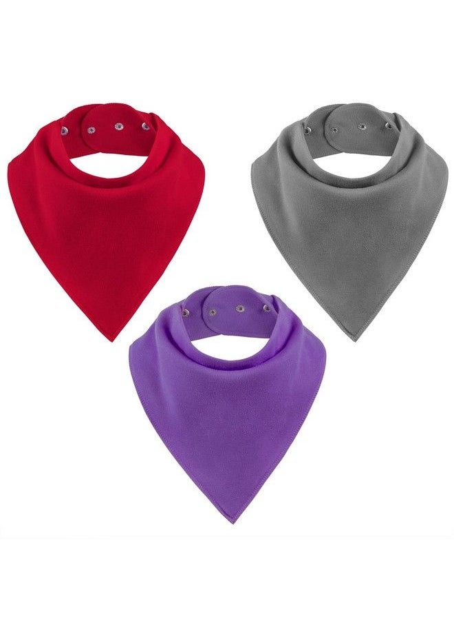 Baby Noah - Adult Absorbent Drool Bandana Bibs Large Soft Bibs Set For Special Needs Teens Big Kid 4+ Years Boy Girl Men Women 3 Pack - Image 1