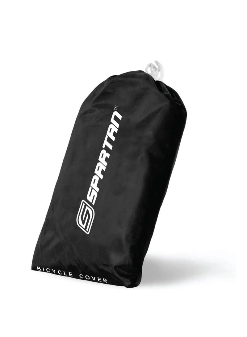 Spartan Waterproof Bike Cover Heavy Duty Bicycle Cover with Double stitching & Heat Sealed Seams, Protection from UV Rain Snow Dust for Mountain Road Electric Bike Hybrid Outdoor Storage (Double)  - Image 2