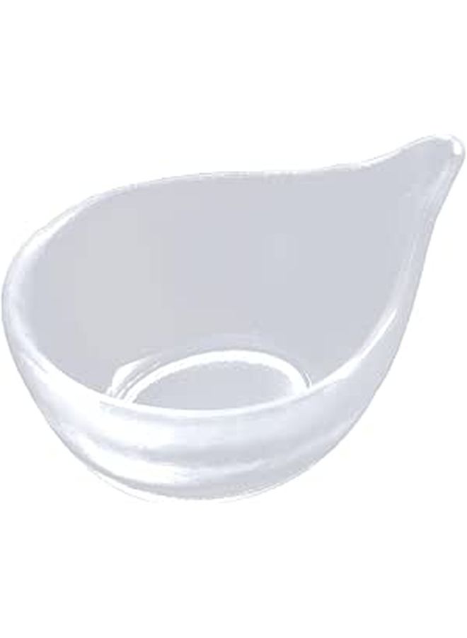 Compact Glass Facial Mask Mixing Bowl Holder Smooth Edges Portable Easy To Clean - Image 1