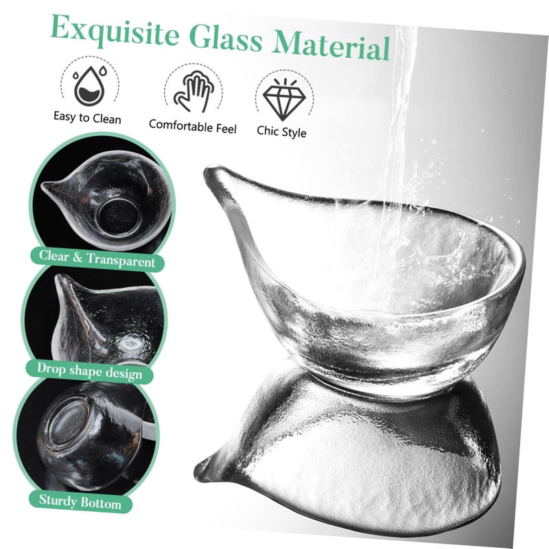 Compact Glass Facial Mask Mixing Bowl Holder Smooth Edges Portable Easy To Clean - Image 4