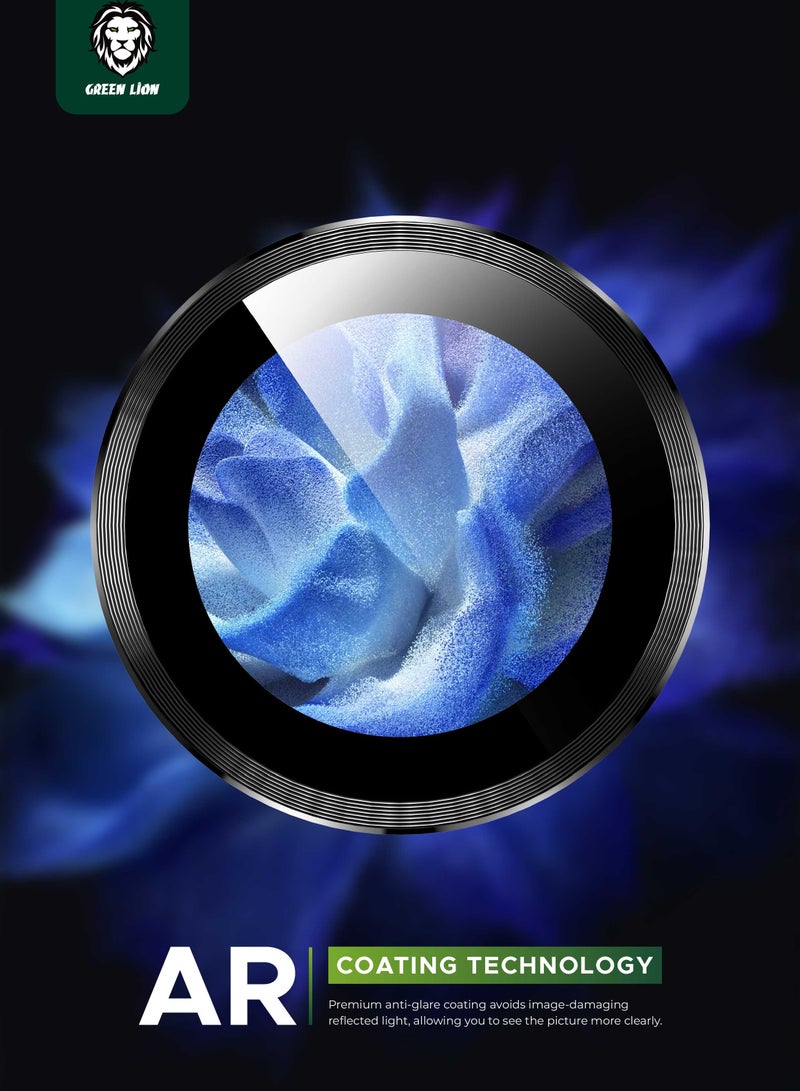 Classic Camera Lens for iPhone 15 Pro / 15 Pro Max /Anti Reflective/Anti Fingerprint/Scratch Resistant- Titanium