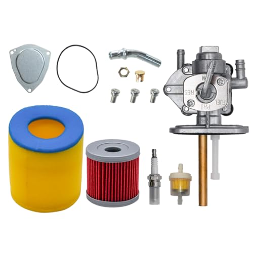 ENGICARB LTZ400 Carburetor Fits for Suzuki LTZ 400 LT-Z400 2003 2004 2005 2006 2007 Quadsport ATV Carb with Air Filter Fuel Petcock Valve - Image 2