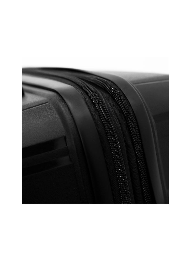 GIORDANO Durable PP Hard Shell Luggage Trolley Bag 3 Pieces Set,Black (S-20,M-24,L-28 Inch)  - Image 4