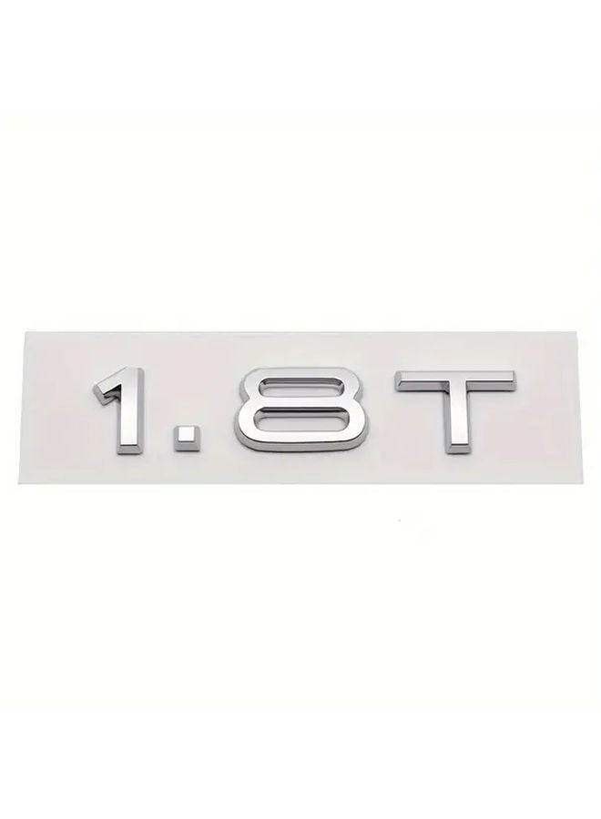 شعار ABS ثلاثي الأبعاد أسود 2.0T لـ Audi A3 A4 A5 A6 A7 A8 Q2 Q3 Q5 Q7 Q8 صندوق الأمتعة - Image 3