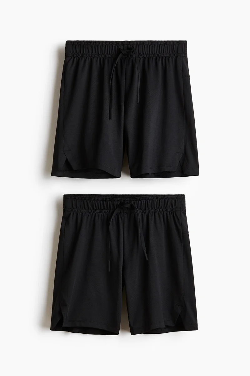 H&M 2-pack sports shorts with DryMove™