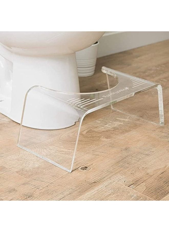 SMARTPOINTS Ghost Acrylic Toilet Stool, 7"  - Image 5