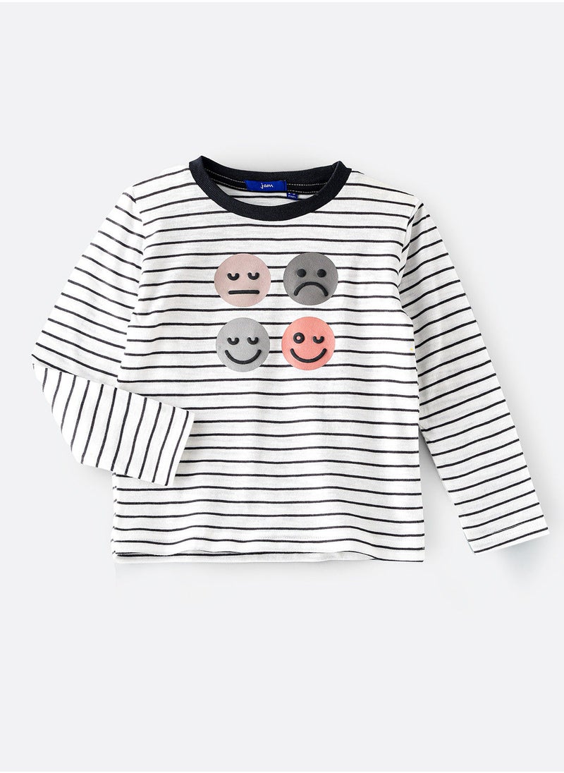 JAM Knit t-shirt with print  - Image 1