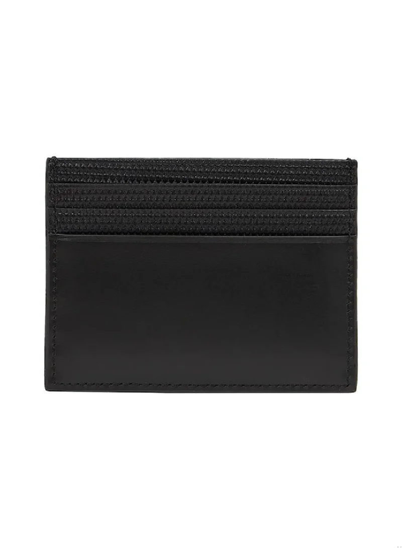 CALVIN KLEIN Men's CK Remote Cardholder - Leather, Black