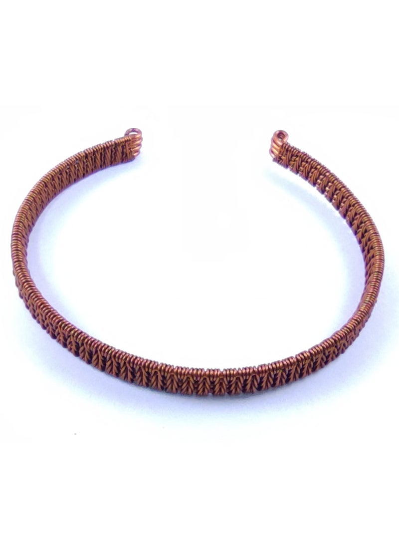 JC jimmycom Classic Bracelet Wire Weaved Copper,plated Copper,Bracelets For Men,Bracelets For Women,Bracelets,Jewelry for Men, Jewelry for Women,Bangles For Women,Bangles For Men,Bangles  - Image 5