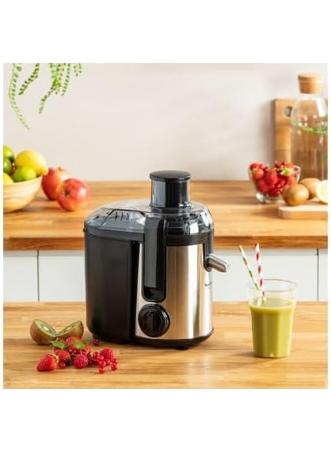 Moulinex Frutelia + Moulinex Juice Extractor, 400 W, 2 Speeds +‏ Pulse, Compact Juicer, 950 ml Pulp Collector, Drip Free System, Dishwasher Safe JU420D10 950 ml 400 W JU420D10 SILVER - Image 3