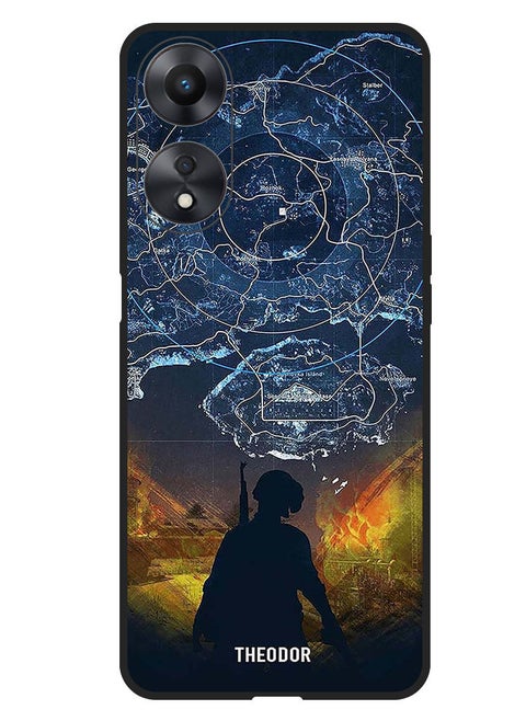 Protective Case Anti Scratch Shock Proof Bumper Cover For Oppo A58 Pubg
