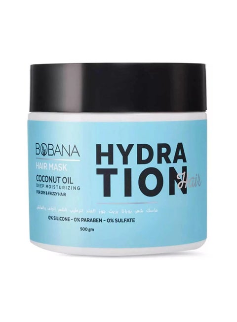 ماسك الشعر بزيت جوز الهند من بوبانا، 500 جم