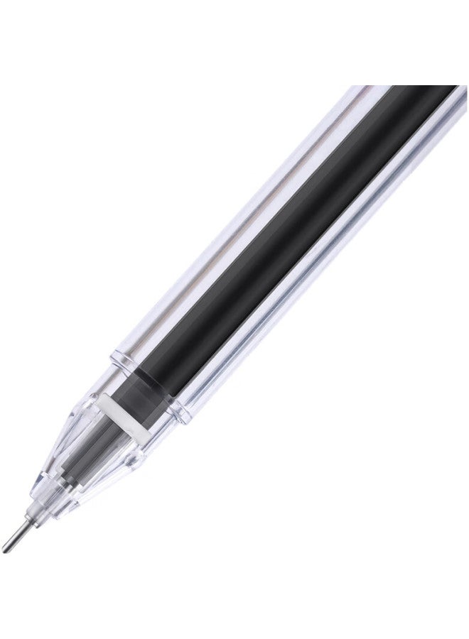Deli Lianzhongsan Exam Gel Pen, Black, 0.5Mm Full Needle Tip, 12 Pens/Box, S115 - Image 1