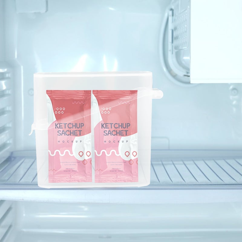 Japanese Style Sliced Cheese Storage Box Clear Refrigerator Preservation Box Tea Bag Container - Image 4