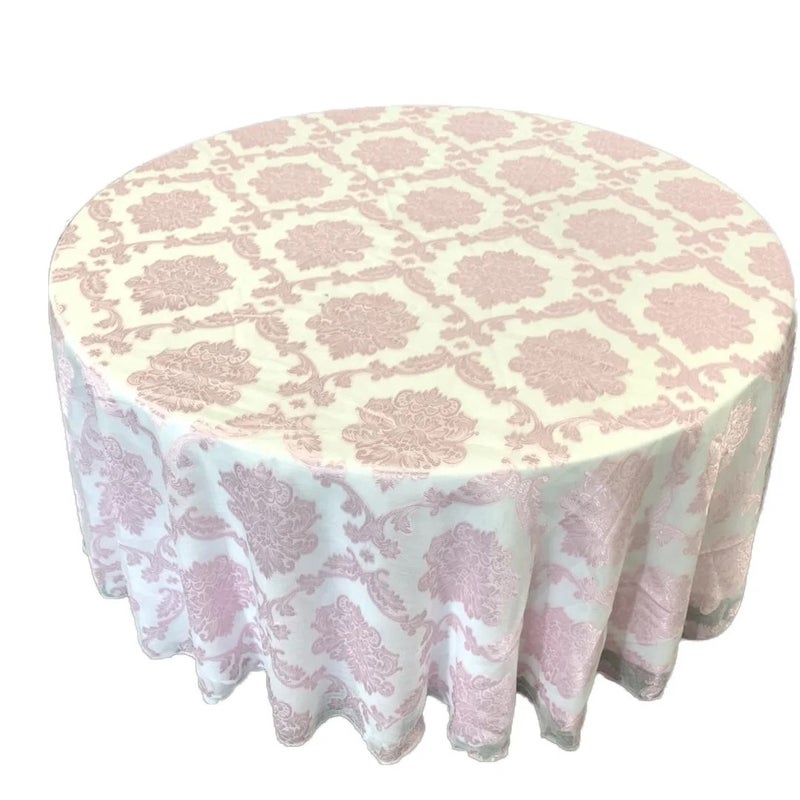 Bluejw Beautiful Jacquard Organza Table Overlays and Table Runners for Wedding – Elegant Sheer Fabric Tablecloth for Banquet, Party, and Event Decor - Image 3