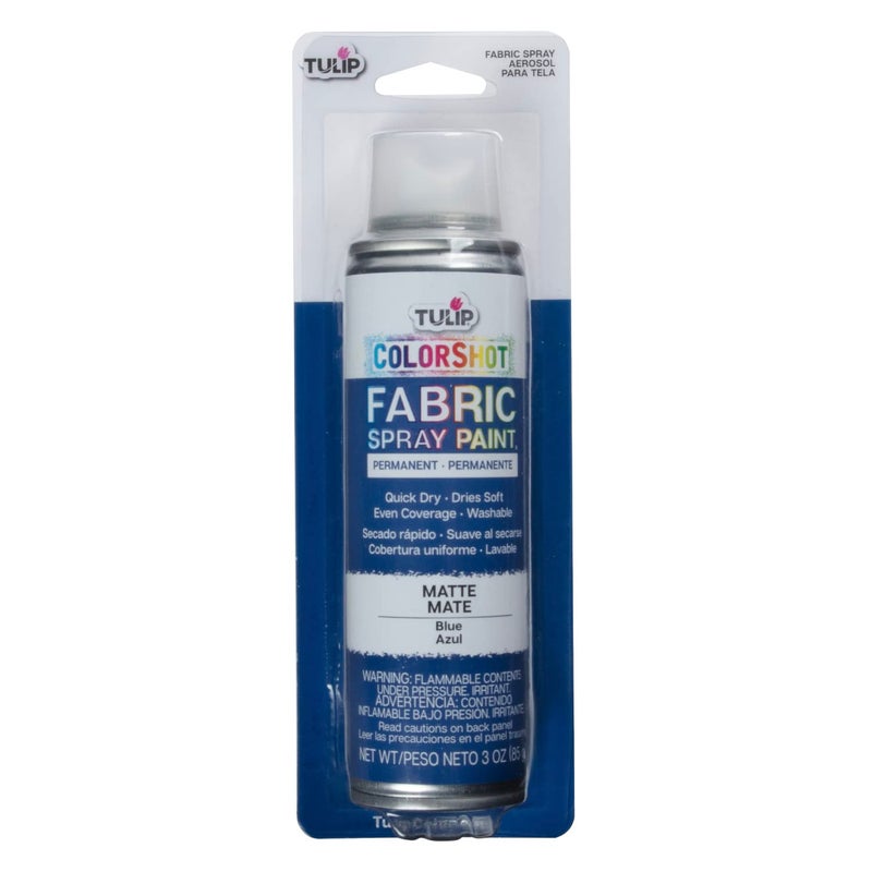 Tulip ColorShot Instant Spray Fabric Color 3oz. Blue - Image 1