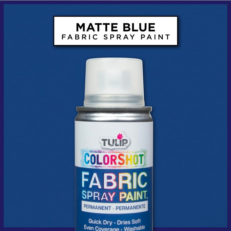 Tulip ColorShot Instant Spray Fabric Color 3oz. Blue - Image 2