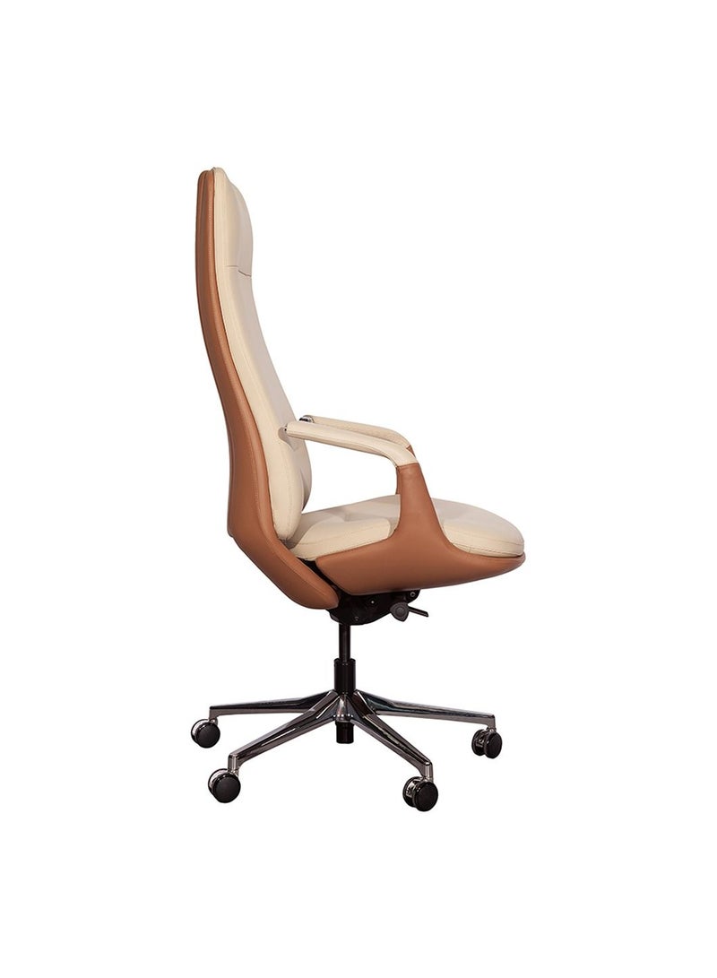 HUIMEI Huimei GW 1806 A High Back Office Chair Beige Color  - Image 3