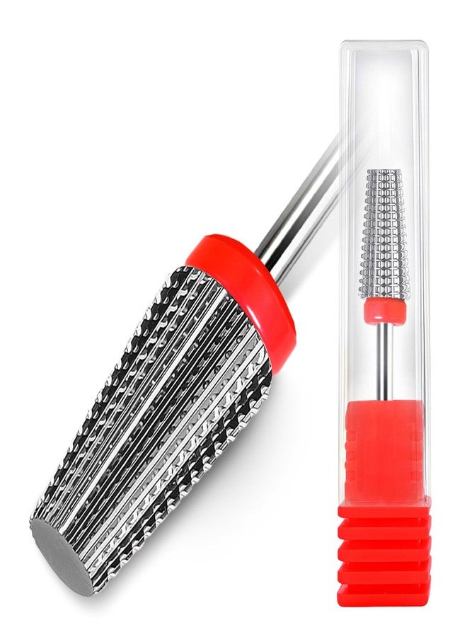Fantexy 5 in 1 Nail Drill Bits, 3/32" Tungsten Steel, Fine - F - Image 1