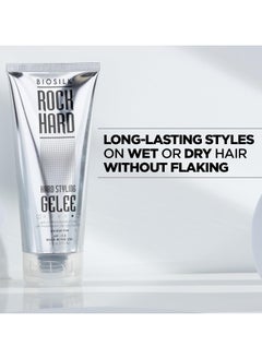 BioSilk Rock Hard Gel, Firm-Hold Hair Gel For Long-Lasting Styles, Sulfate, Paraben, & Cruelty-Free, 6 Oz - pzsku/Z6DEC07EC8691C990324FZ/45/_/1739189889/ed8d50d8-a44e-4ea1-a686-d6522944500b