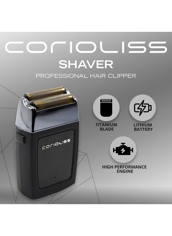 Corioliss - The Shaver Electric for Men Precision Beard Titanium Foil Professional USB Cable - Image 1