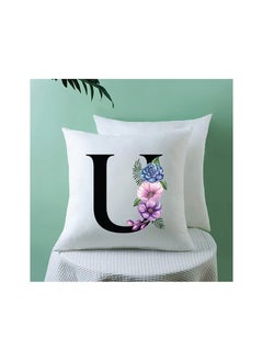 PRINTSHOP4ME Cushion Cover with Filler with Your Favorite Letter in the Alphabet Printed -Give as a Gift to a Friend or Loved one  - Image 3