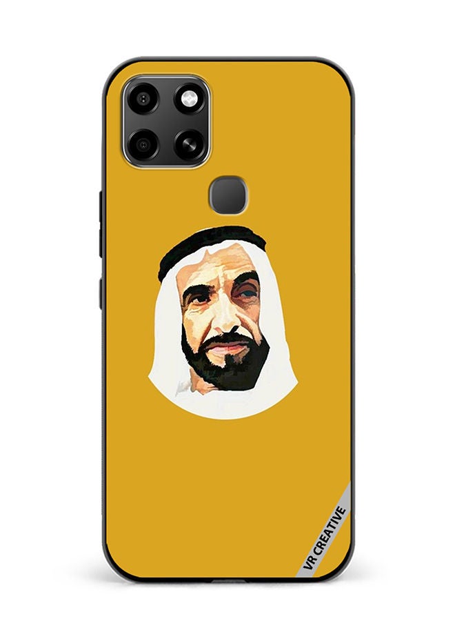 VR CREATIVE Protective Case Cover For Infinix Smart 6 Sheikh Zayed Bin Sultan Al Nahyan Design Multicolour - Image 1
