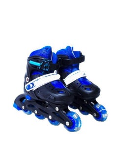 child toy Full Skating Gear Adjustable Roller Skating Shoes(30-33), Helmet & Guards  - Image 2