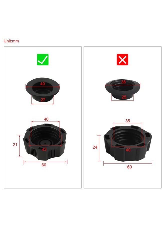 FLYPIG 40mm Gas Fuel Tank Cap For 50cc 70cc 90cc 110cc ATV Quad 4 Wheeler TAOTAO - Image 3