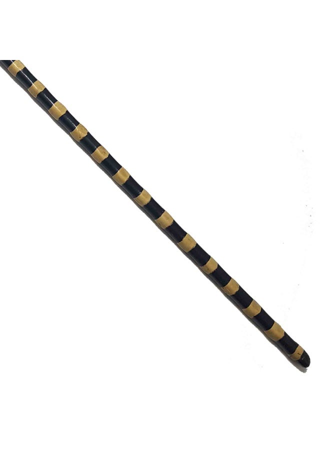 Aswan beech wood cane for men, black and gold - Image 4