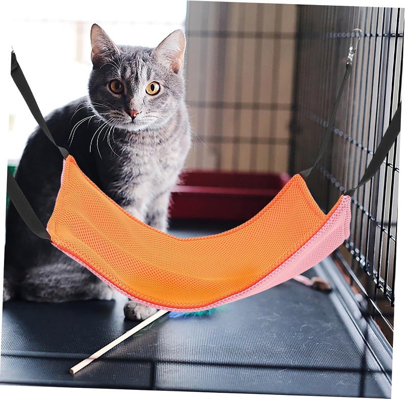 Cat Hammock Bed Calming Swing for Indoor Cats Dog Hammock Hanging Pet Supply - Image 5