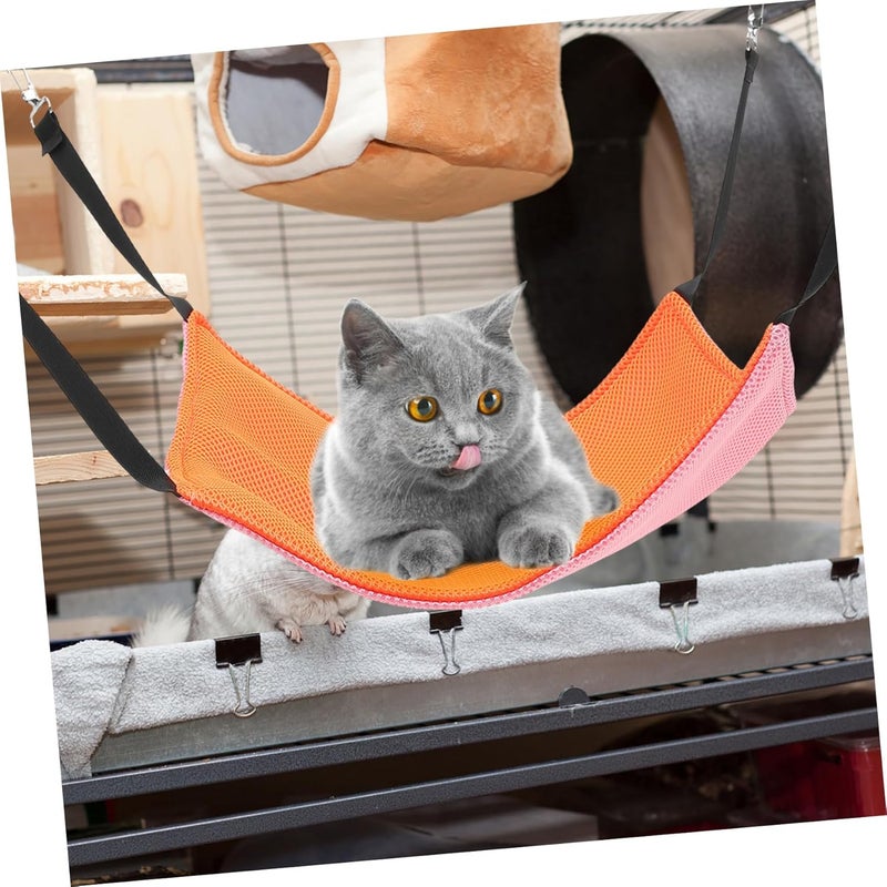 Cat Hammock Bed Calming Swing for Indoor Cats Dog Hammock Hanging Pet Supply - Image 4