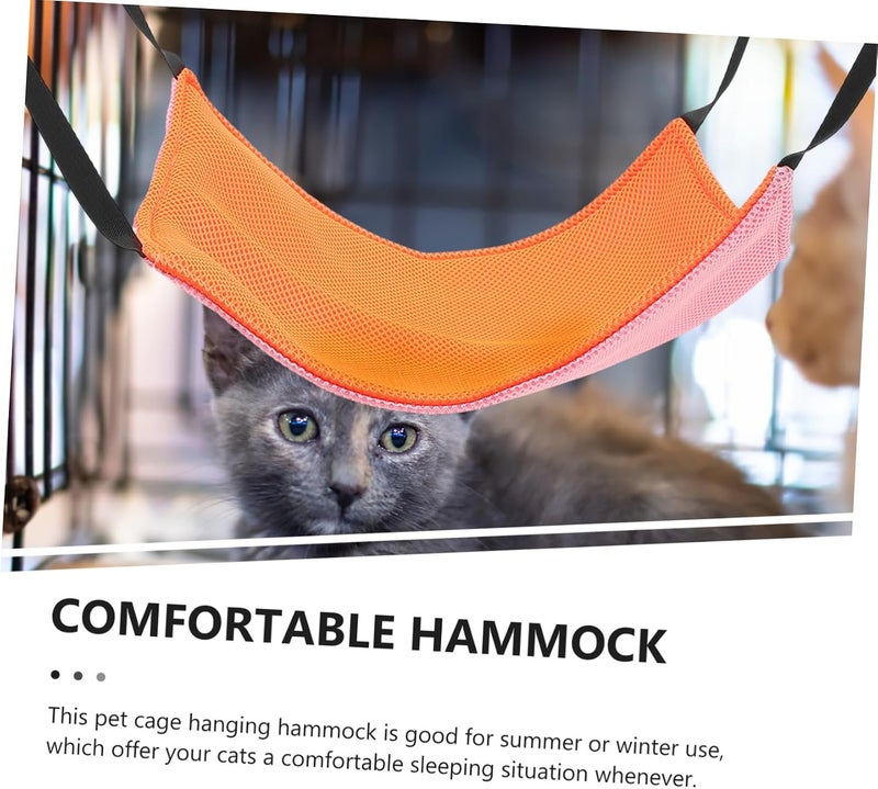 Cat Hammock Bed Calming Swing for Indoor Cats Dog Hammock Hanging Pet Supply - Image 2