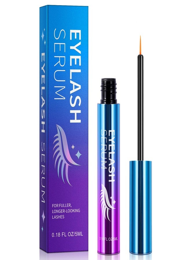 Eyelash Growth Serum - Natural Formula, Eyelash Serum for Longer, Denser & Robust, Boosts Natural Lashes and Brows Development, Visible Results in 4 Weeks - Vegan, Hormone-Free 5ml - Image 1