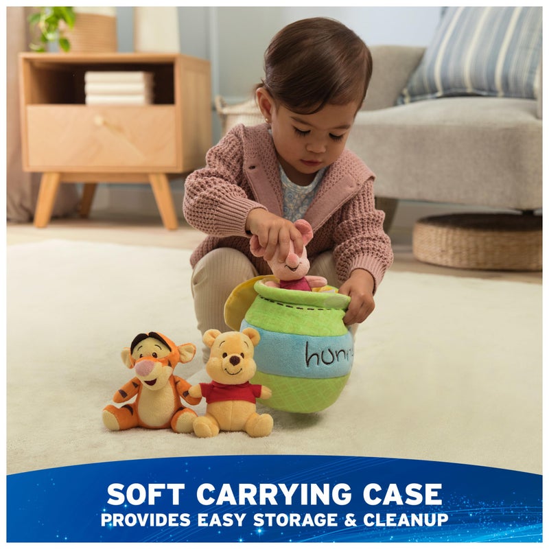 GUND Disney Official Winnie The Pooh Plush Playset with Pooh, Tigger, and Piglet, Sensory Toy Stuffed Animals for Ages 0 and Up, Green, 8â€ - Image 5