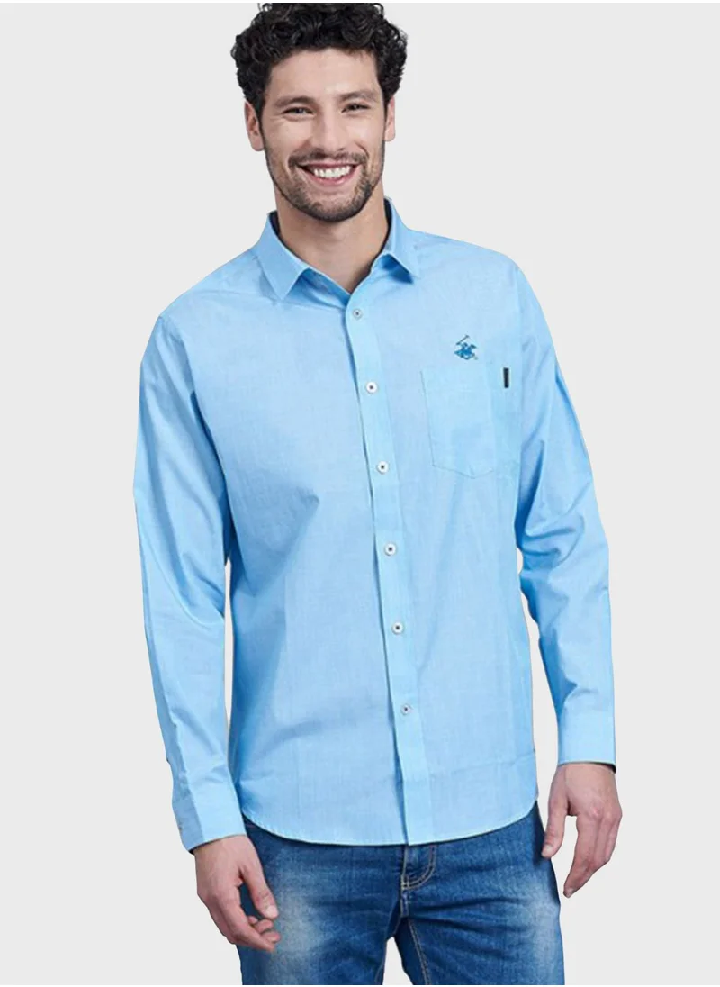 bhpoloclub Logo Regular Fit Shirt