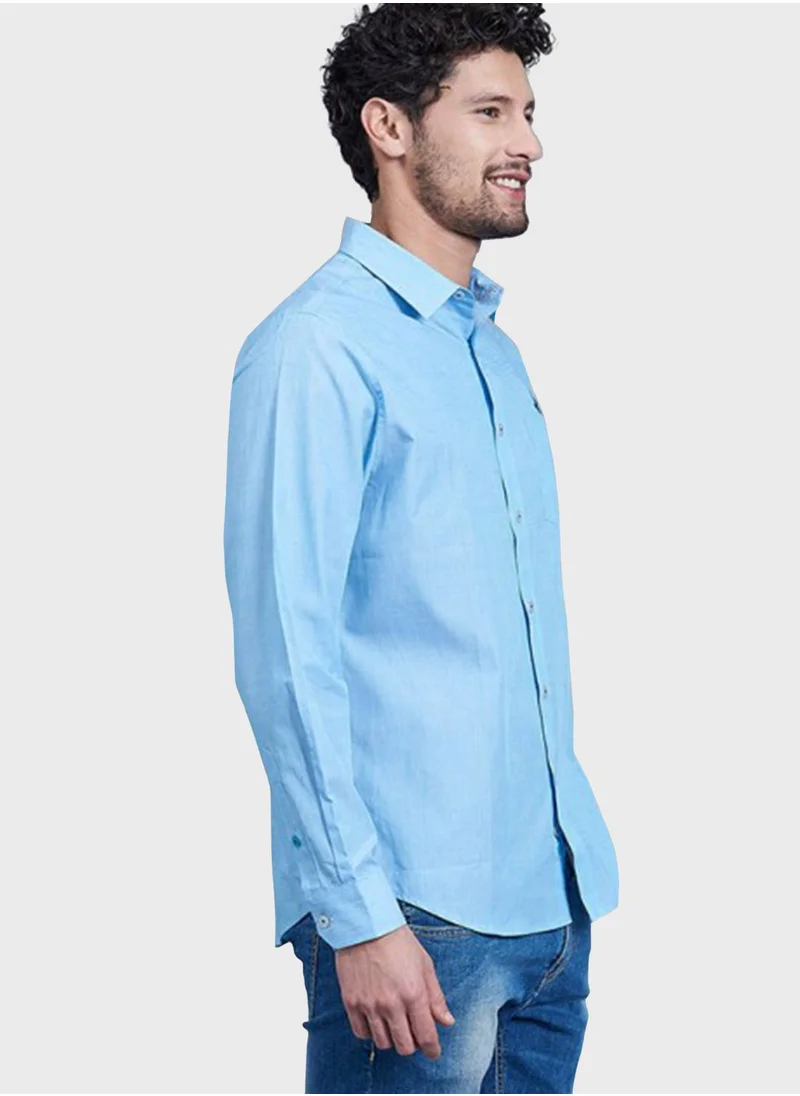 bhpoloclub Logo Regular Fit Shirt