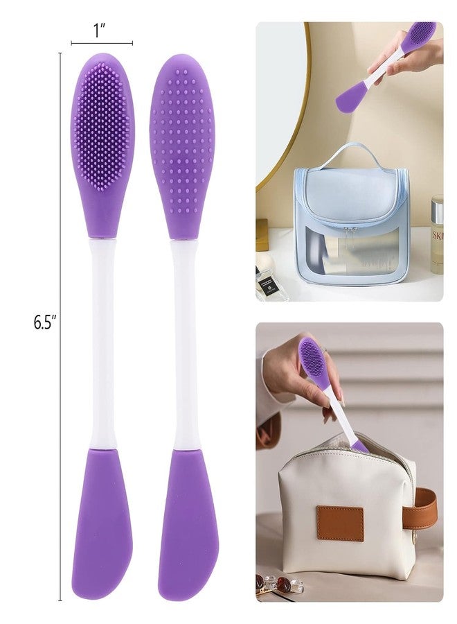 Onward Silicone Face Mask Brush Soft Face Mask, Facial Cleansing Brush and pore cleaner For Women (pack of 2) - Image 3
