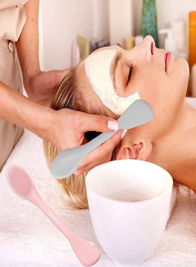 Onward Silicone Face Mask Brush Soft Face Mask, Facial Cleansing Brush and pore cleaner For Women (pack of 2) - Image 2