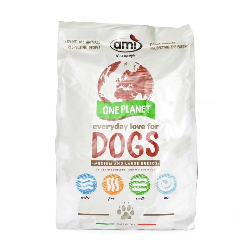 AMI One Planet- Ami Dog Vegetarian (Vegan) Food 3kg, Adult, Pellet - Image 1