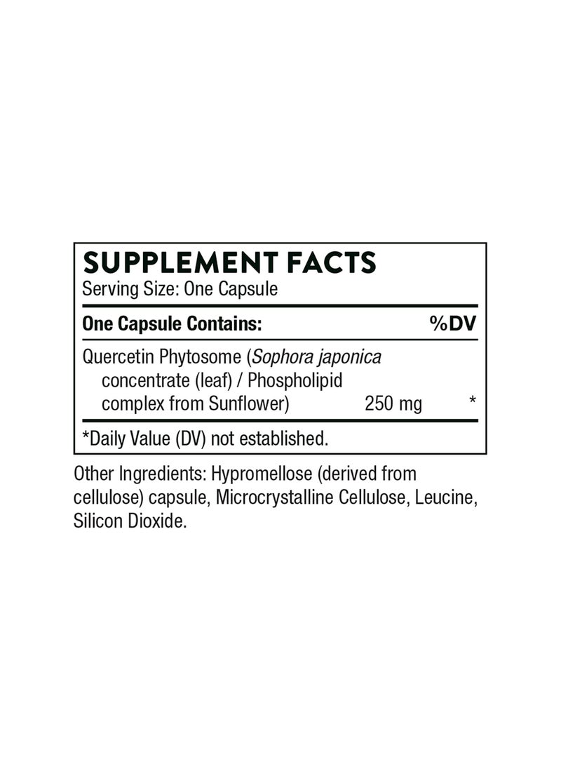 Thorne Quercetin Phytosome - 60 Capsules Dietary Supplement  - Image 2