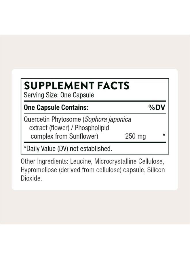 Thorne Quercetin Phytosome - 60 Capsules Dietary Supplement - Image 2